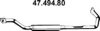 EBERSP?CHER 47.494.80 Middle Silencer